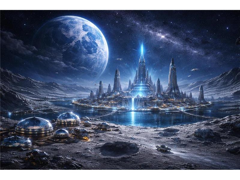 Celestia: Lunar City of the Future