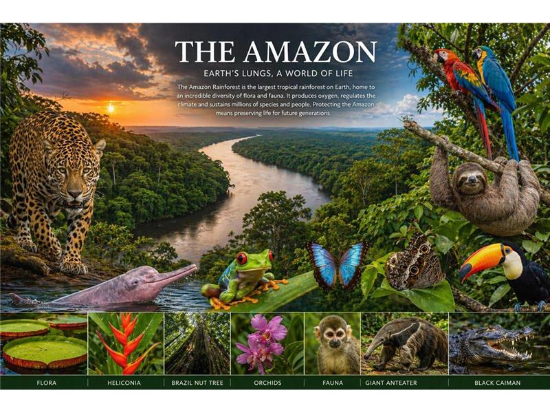The Amazon: Earth's Living Treasure