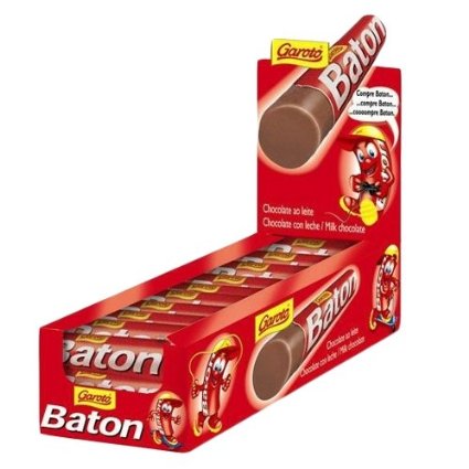 Baton Solid Milk Chocolate Bar - 30 Units of 16g each