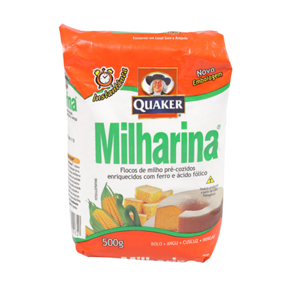 Milharina Pre-cooked Corn FLakes 500g